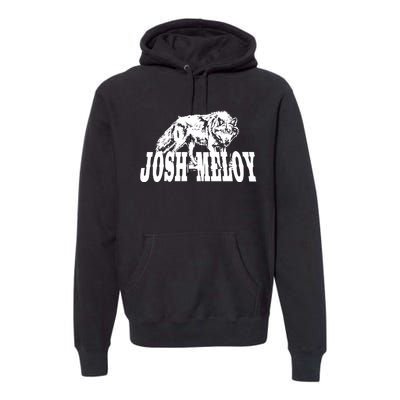 Josh Meloy Wolf Premium Hoodie