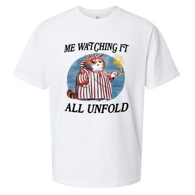 Jmcgg Me Watching It All Unfold Sueded Cloud Jersey T-Shirt