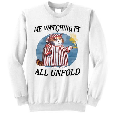 Jmcgg Me Watching It All Unfold Sweatshirt