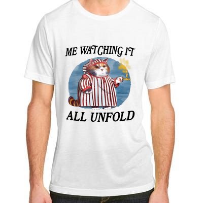 Jmcgg Me Watching It All Unfold Adult ChromaSoft Performance T-Shirt