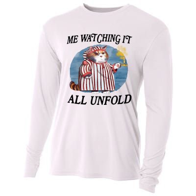 Jmcgg Me Watching It All Unfold Cooling Performance Long Sleeve Crew