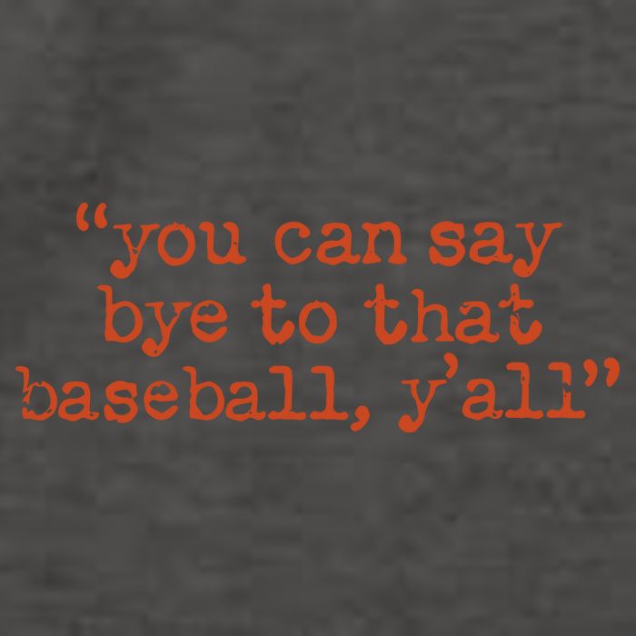 Julia Morales You Can Say Bye To That Baseball YAll Vector Backpack