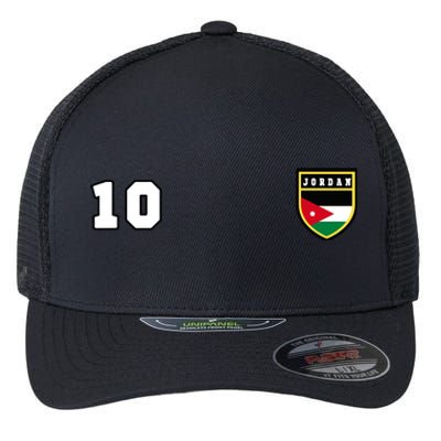 Jordan Number 10 Soccer Flag Football Ten Jersey Flexfit Unipanel Trucker Cap