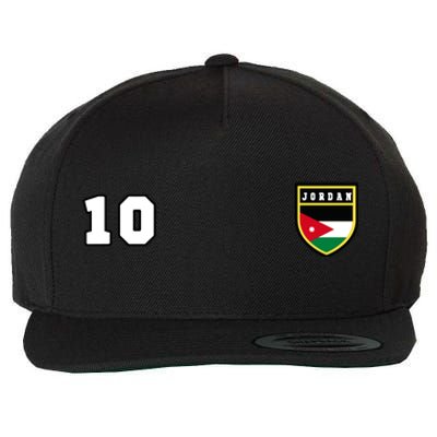 Jordan Number 10 Soccer Flag Football Ten Jersey Wool Snapback Cap