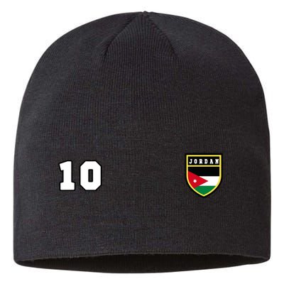 Jordan Number 10 Soccer Flag Football Ten Jersey Sustainable Beanie