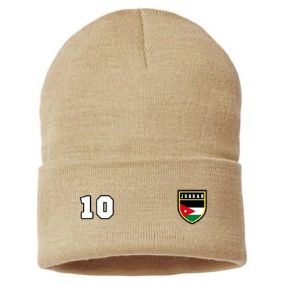 Jordan Number 10 Soccer Flag Football Ten Jersey Sustainable Knit Beanie