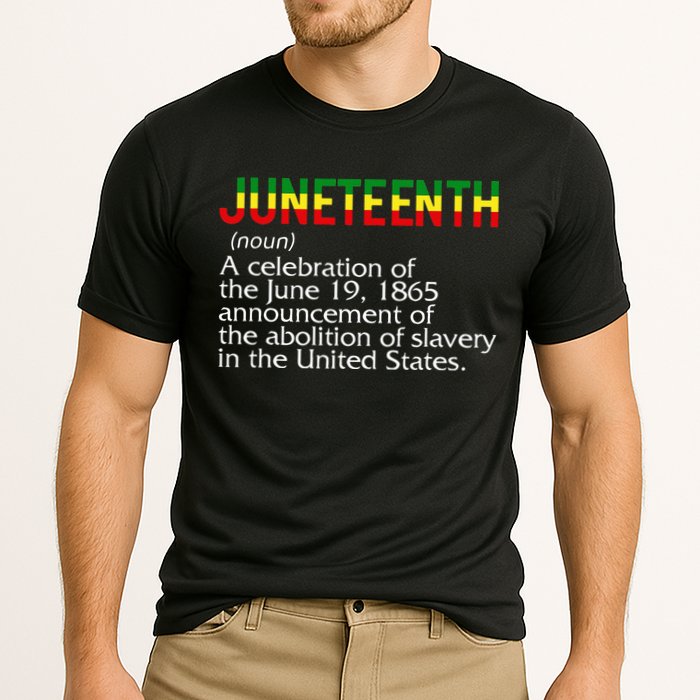 Juneteenth Noun A Celebration Held Annually 1865 Freedom Day Cooling Performance Crew T-Shirt