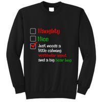 Just Needs A Little Calming Vestibular Input And A Big Bear Sweatshirt
