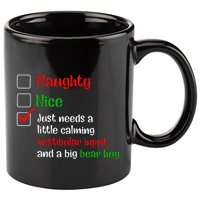 Just Needs A Little Calming Vestibular Input And A Big Bear 11oz C Handle Ceramic Mug