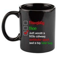 Just Needs A Little Calming Vestibular Input And A Big Bear 11oz C Handle Ceramic Mug