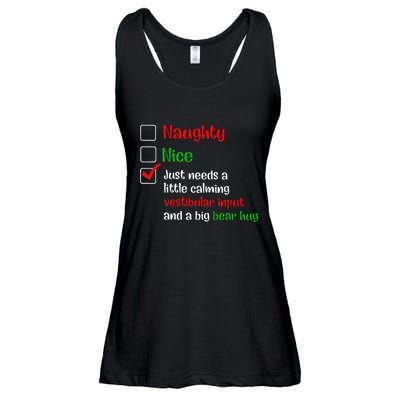 Just Needs A Little Calming Vestibular Input And A Big Bear Ladies Essential Flowy Tank