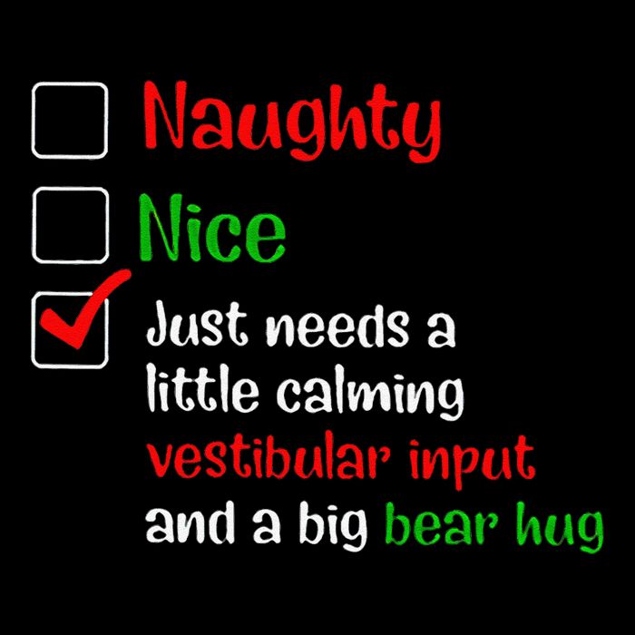 Just Needs A Little Calming Vestibular Input And A Big Bear 16 in Basic Backpack