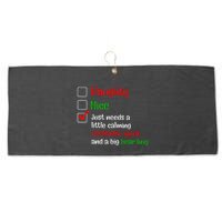 Just Needs A Little Calming Vestibular Input And A Big Bear Large Microfiber Waffle Golf Towel