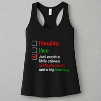 Just Needs A Little Calming Vestibular Input And A Big Bear Womens Tank Top