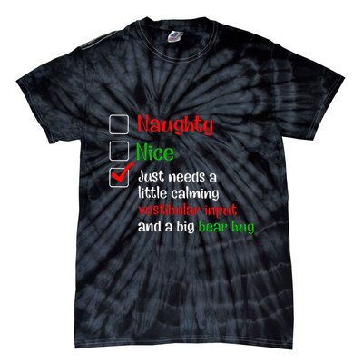 Just Needs A Little Calming Vestibular Input And A Big Bear Tie-Dye T-Shirt