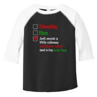 Just Needs A Little Calming Vestibular Input And A Big Bear Toddler Fine Jersey T-Shirt