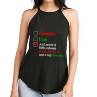 Just Needs A Little Calming Vestibular Input And A Big Bear Women's Perfect Tri Rocker Tank