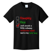 Just Needs A Little Calming Vestibular Input And A Big Bear Kids T-Shirt