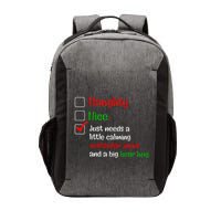 Just Needs A Little Calming Vestibular Input And A Big Bear Vector Backpack