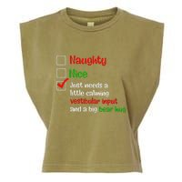Just Needs A Little Calming Vestibular Input And A Big Bear Garment-Dyed Women's Muscle Tee