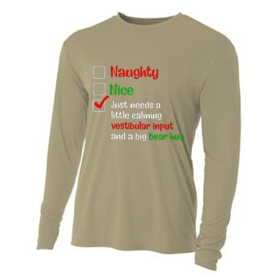 Just Needs A Little Calming Vestibular Input And A Big Bear Cooling Performance Long Sleeve Crew