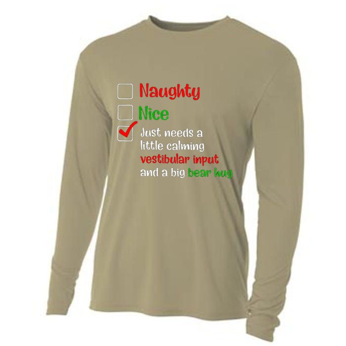 Just Needs A Little Calming Vestibular Input And A Big Bear Cooling Performance Long Sleeve Crew
