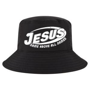 Jesus Name Above All Names Sports Style Logo Cool Comfort Performance Bucket Hat