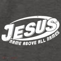 Jesus Name Above All Names Sports Style Logo Vector Backpack