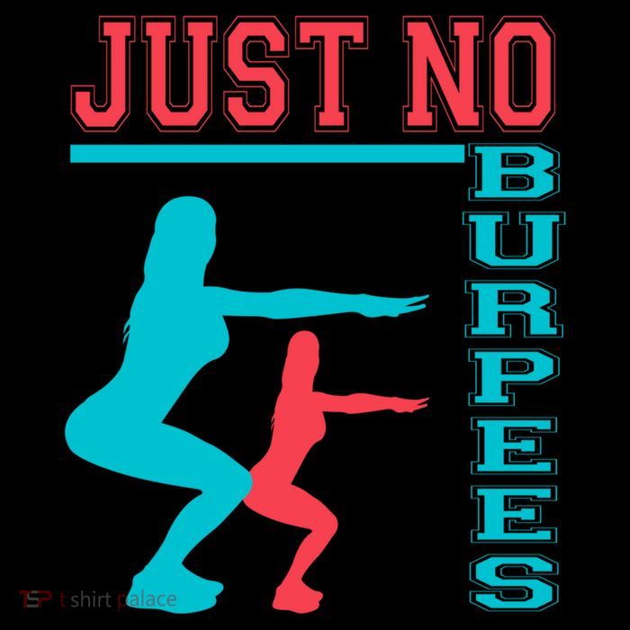 Just No Burpees Gym Fitness 'S Bodybuilding Gift Flatbill Hat
