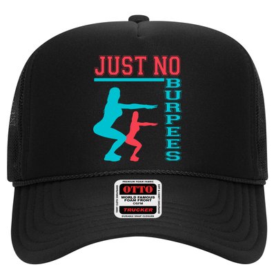 Just No Burpees Gym Fitness 'S Bodybuilding Gift Trucker Hat