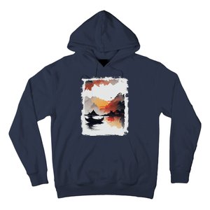 Japanese Ninh Binh Town Hoodie