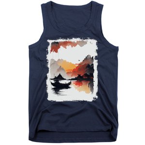 Japanese Ninh Binh Town Tank Top