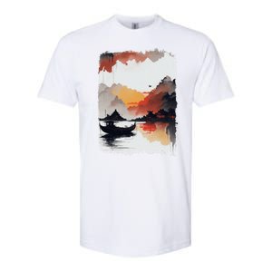 Japanese Ninh Binh Town Softstyle CVC T-Shirt