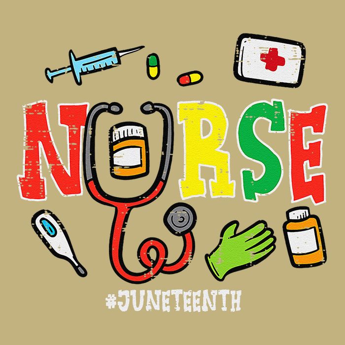 Juneteenth Nurse Black Freedom Day 1865 Scrub Top Cooling Performance Crew T-Shirt