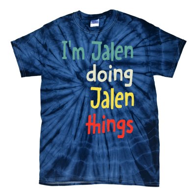 Jalen Name Cute Personalized Gift Tie-Dye T-Shirt