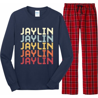 Jaylin Name First Name Jaylin Personalized Name Customized Long Sleeve Pajama Set