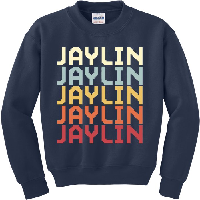 Jaylin Name First Name Jaylin Personalized Name Customized Kids Sweatshirt