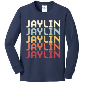 Jaylin Name First Name Jaylin Personalized Name Customized Kids Long Sleeve Shirt