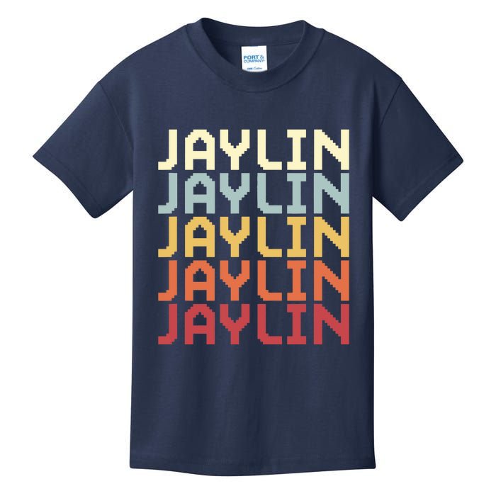 Jaylin Name First Name Jaylin Personalized Name Customized Kids T-Shirt