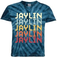 Jaylin Name First Name Jaylin Personalized Name Customized Kids Tie-Dye T-Shirt