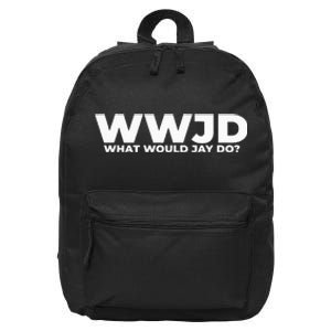 Jay Name Funny Personalized For Jay 16 in Basic Backpack