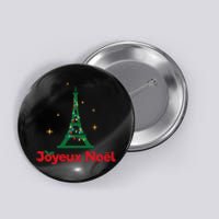 Joyeux Noel French Merry Christmas Button