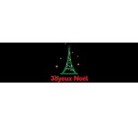 Joyeux Noel French Merry Christmas Bumper Sticker