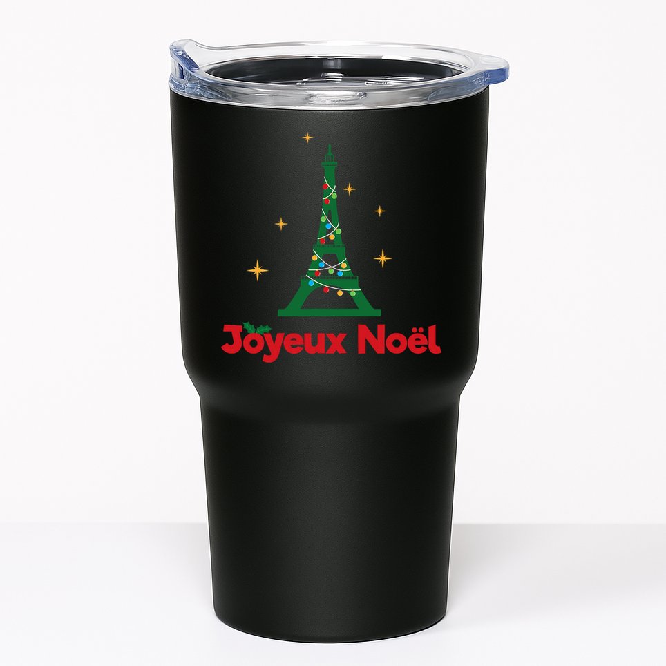 Joyeux Noel French Merry Christmas Tumbler