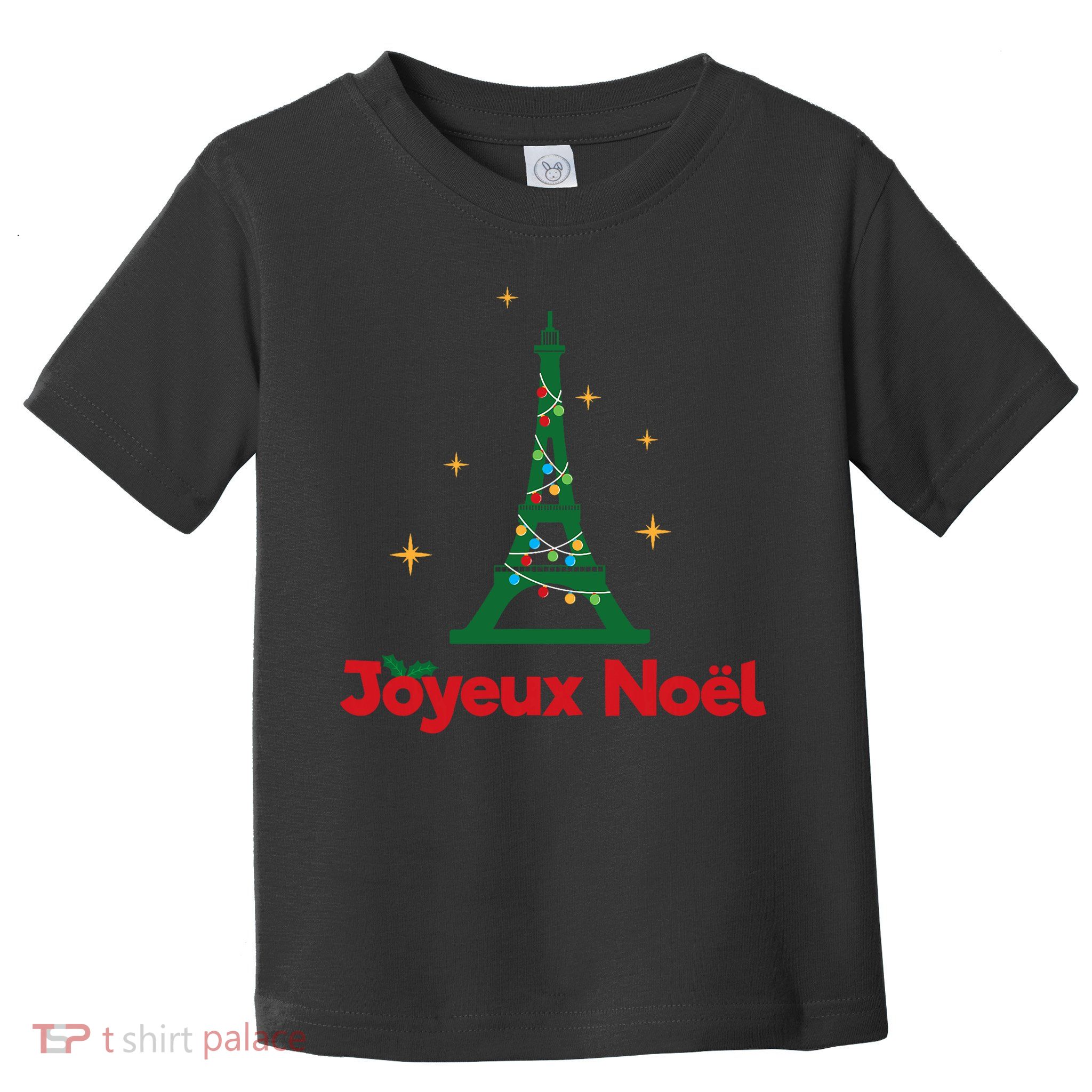 Joyeux Noel French Merry Christmas Toddler T-Shirt