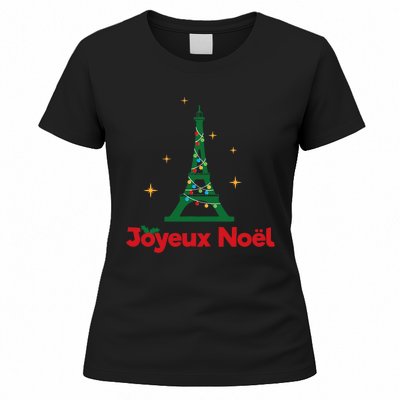 Joyeux Noel French Merry Christmas Women's T-Shirt