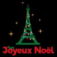 Joyeux Noel French Merry Christmas Womens T-Shirt