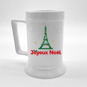 Joyeux Noel French Merry Christmas Beer Stein