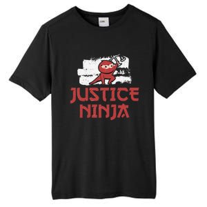 Justice Ninja Funny Legal Services A Future Victim Advocate Tall Fusion ChromaSoft Performance T-Shirt