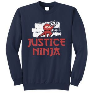 Justice Ninja Funny Legal Services A Future Victim Advocate Sweatshirt